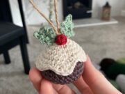 Christmas Pudding Crochet Pattern (PDF – Instant Download)