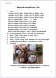 Crochet Christmas decoration snowman, gingerbread man, penguin, reindeer, northern bear,amigurumi Christmas tree toy crochet pattern PDF Eng - Image 2