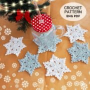 ❄️ Crochet Snowflake Coaster Pattern - Image 4