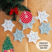 ❄️ Crochet Snowflake Coaster Pattern - Image 8