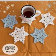 ❄️ Crochet Snowflake Coaster Pattern - Image 6