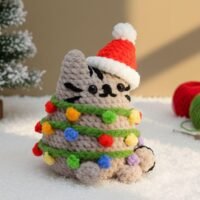 Christmas Cat Crochet Pattern - Image 3
