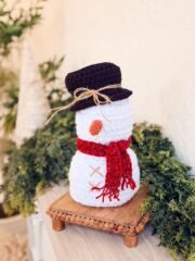 Snowman Crochet Pattern & Video - Beginner-Friendly Amigurumi PDF for Cozy Holiday Decor - Image 8