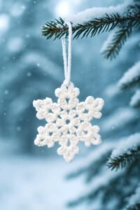 Christmas Snowflake Crochet VIDEO Pattern - Image 4