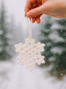 Christmas Snowflake Crochet VIDEO Pattern - Image 10
