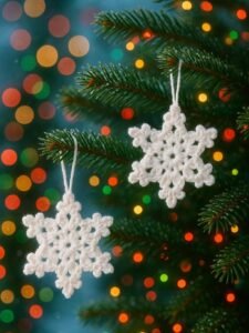 Christmas Snowflake Crochet VIDEO Pattern - Image 11