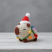 🎄 Christmas Capybara Crochet Pattern – No-Sew Amigurumi | Christmas Ornament - Image 9