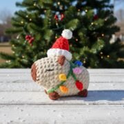 🎄 Christmas Capybara Crochet Pattern – No-Sew Amigurumi | Christmas Ornament - Image 7