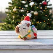 🎄 Christmas Capybara Crochet Pattern – No-Sew Amigurumi | Christmas Ornament - Image 5