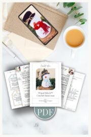 Snowman Crochet Pattern & Video - Beginner-Friendly Amigurumi PDF for Cozy Holiday Decor - Image 2