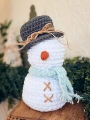 Snowman Crochet Pattern & Video - Beginner-Friendly Amigurumi PDF for Cozy Holiday Decor - Image 14