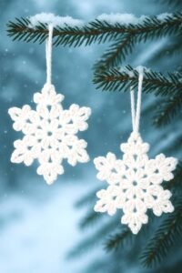 Christmas Snowflake Crochet VIDEO Pattern - Image 6