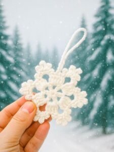 Christmas Snowflake Crochet VIDEO Pattern - Image 5