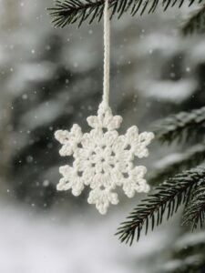 Christmas Snowflake Crochet VIDEO Pattern - Image 9