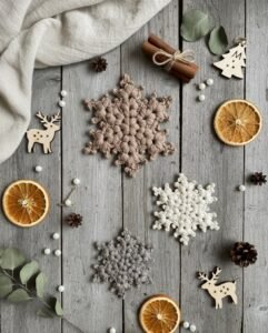 ❄️ Bundle – 3 Snowflake Stars Crochet Pattern - Image 8