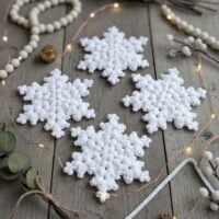 ❄️ Bundle – 3 Snowflake Stars Crochet Pattern - Image 15