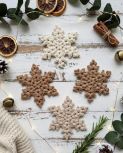 ❄️ Bundle – 3 Snowflake Stars Crochet Pattern - Image 4