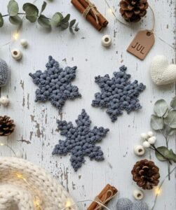 ❄️ Bundle – 3 Snowflake Stars Crochet Pattern - Image 10