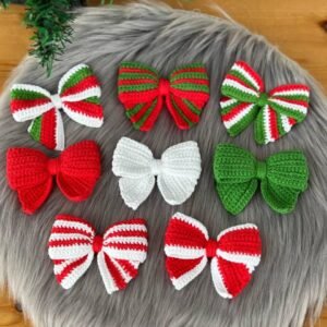 🎄 Christmas Bow Crochet Pattern – Cute Tree Decoration - Image 10