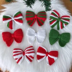 🎄 Christmas Bow Crochet Pattern – Cute Tree Decoration - Image 9