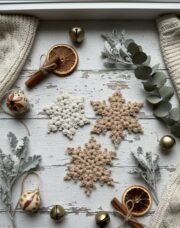 ❄️ Bundle – 3 Snowflake Stars Crochet Pattern